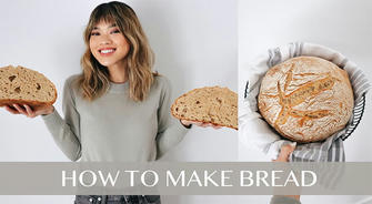 Baking bread:made easy step-by-step guide for beginners